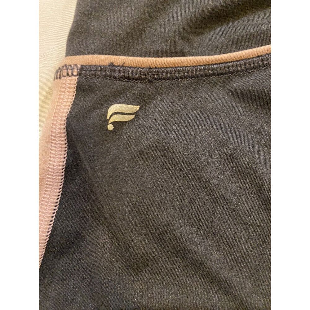 Fabletics Leggings Women S/M (See Measurements) gray pink capri EUC - Picture 7 of 7